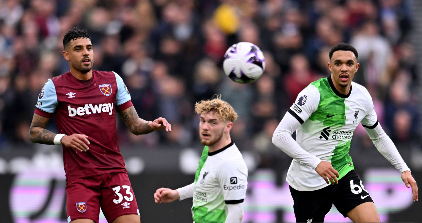 Bị West Ham cầm hòa 2-2, Liverpool chia tay giấc mơ vô địch ảnh 8 Bị West Ham cầm hòa 2-2, Liverpool chia tay giấc mơ vô địch ảnh 8