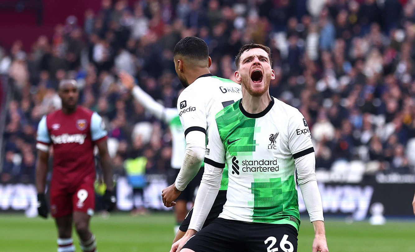 Bị West Ham cầm hòa 2-2, Liverpool chia tay giấc mơ vô địch ảnh 13 Bị West Ham cầm hòa 2-2, Liverpool chia tay giấc mơ vô địch ảnh 13