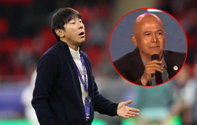 Ông Hifni Hasan (ảnh nhỏ) đã chỉ trích HLV Shin Tae-yong