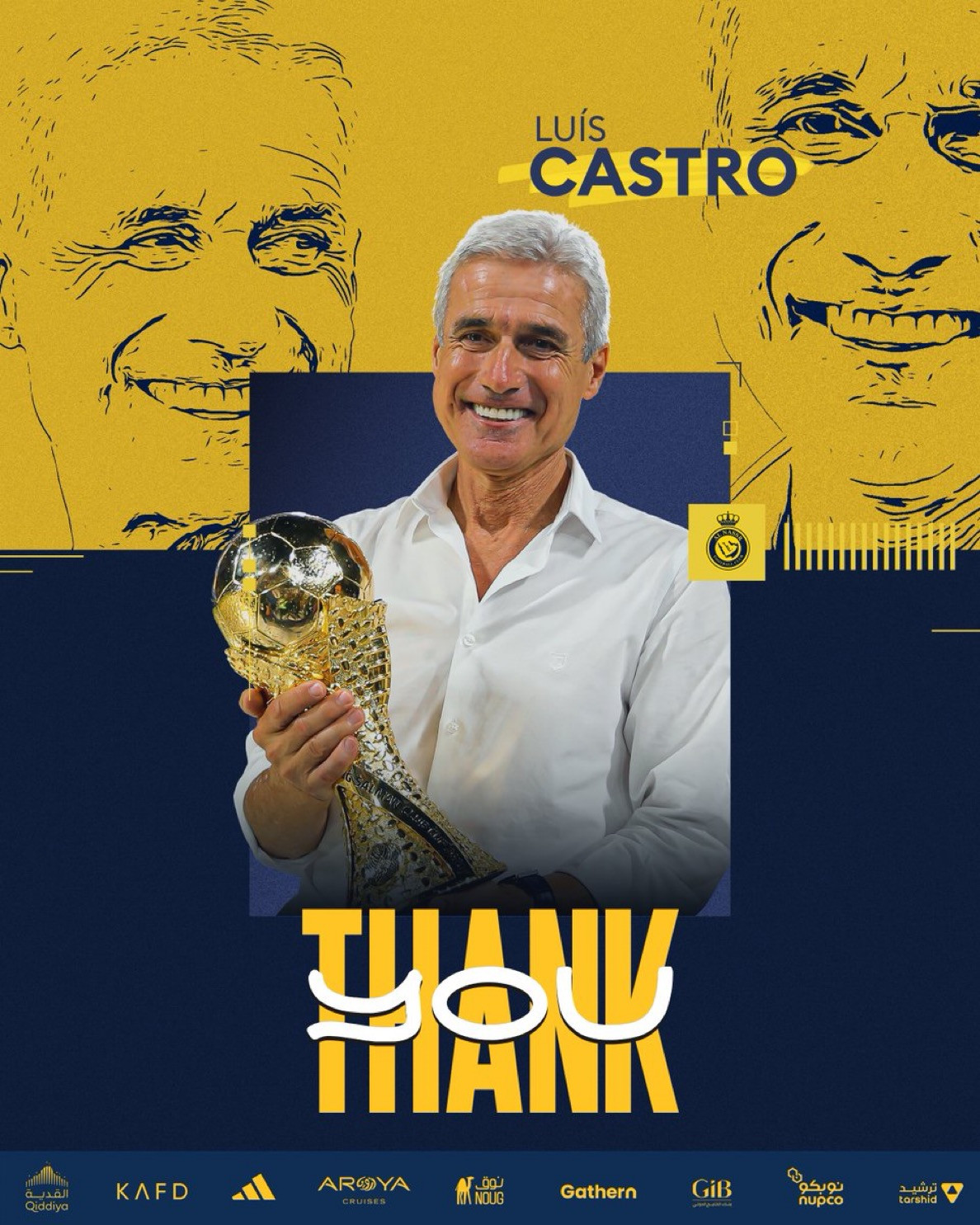 Al Nassr thông báo sa thải huấn luyện viên