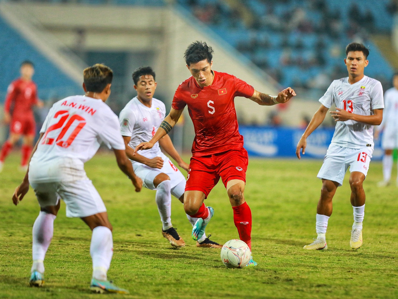 Myanmar từng thua Việt Nam 0-3 ở AFF Cup 2022