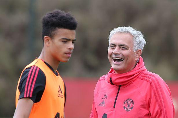 Mourinho từng huấn luyện Greenwood trong vài tháng trước khi bị sa thải tại M.U