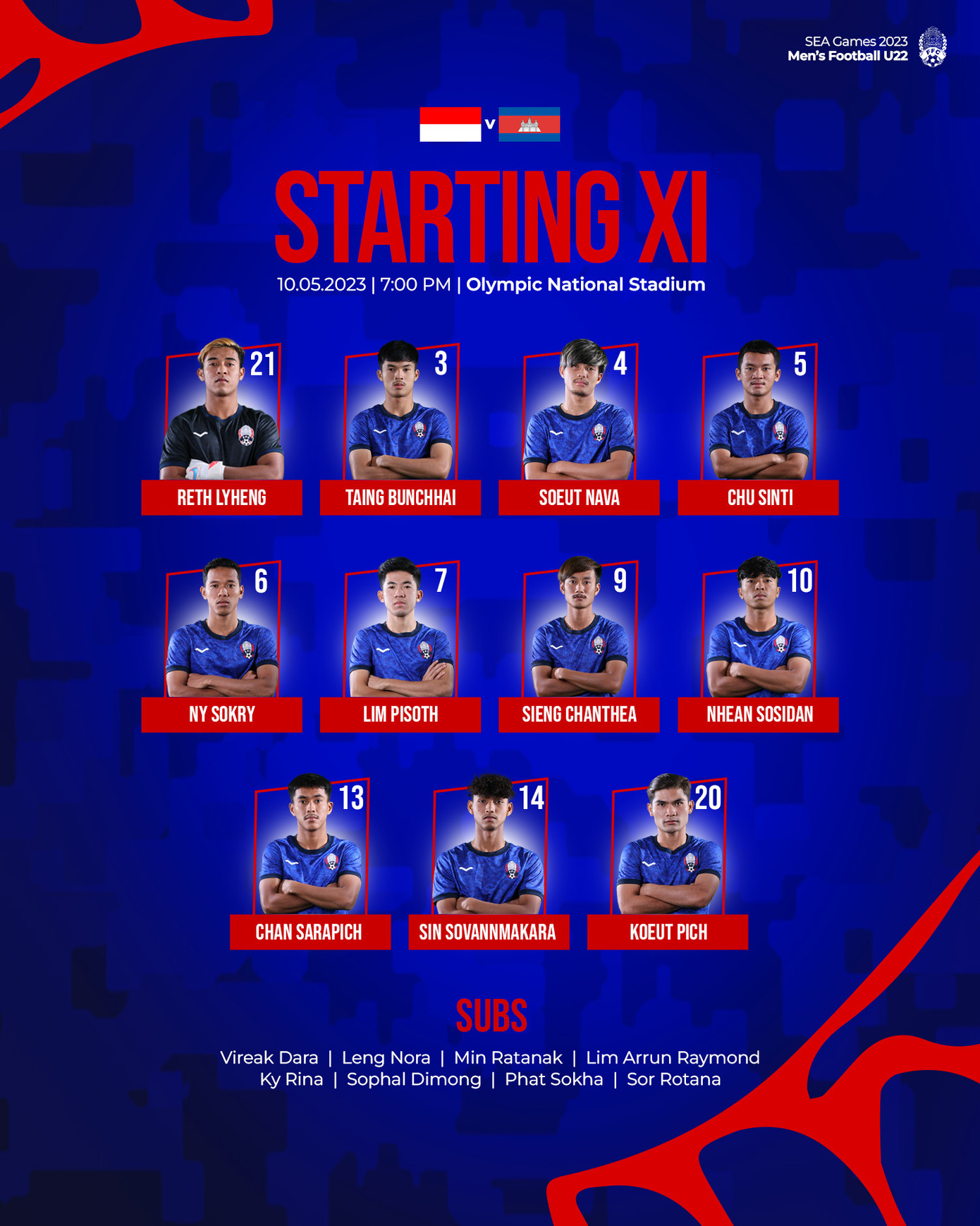 Phung phí quá nhiều cơ hội, U22 Campuchia chia tay SEA Games với trận thua U22 Indonesia 1-2 ảnh 3