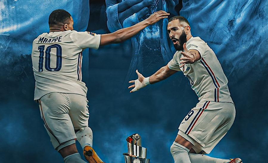 Kết hợp giữa Benzema và Mbappe là bài toán khó với Deschamp Kết hợp giữa Benzema và Mbappe là bài toán khó với Deschamp