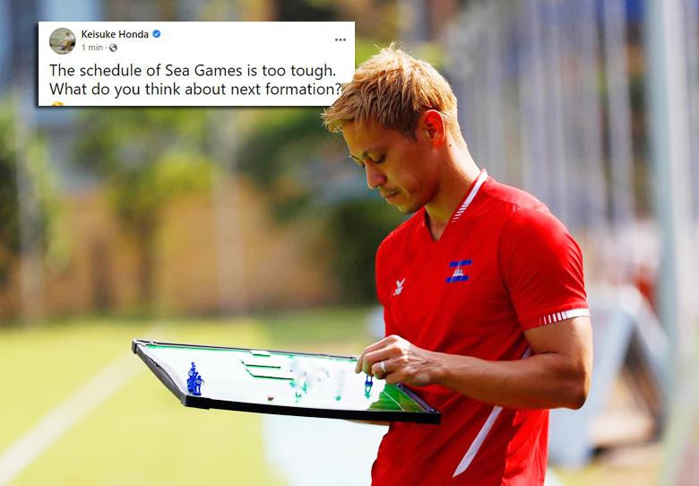 HLV Keisuke Honda và thông điệp than thở trên mạng xã hội HLV Keisuke Honda và thông điệp than thở trên mạng xã hội
