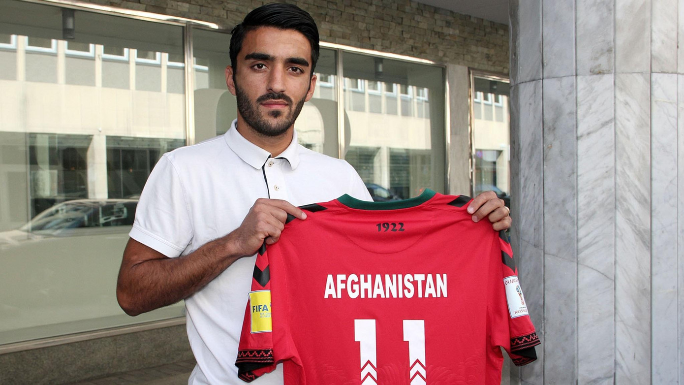 Norlla Amiri là một tiền vệ quan trọng của ĐT Afghanistan