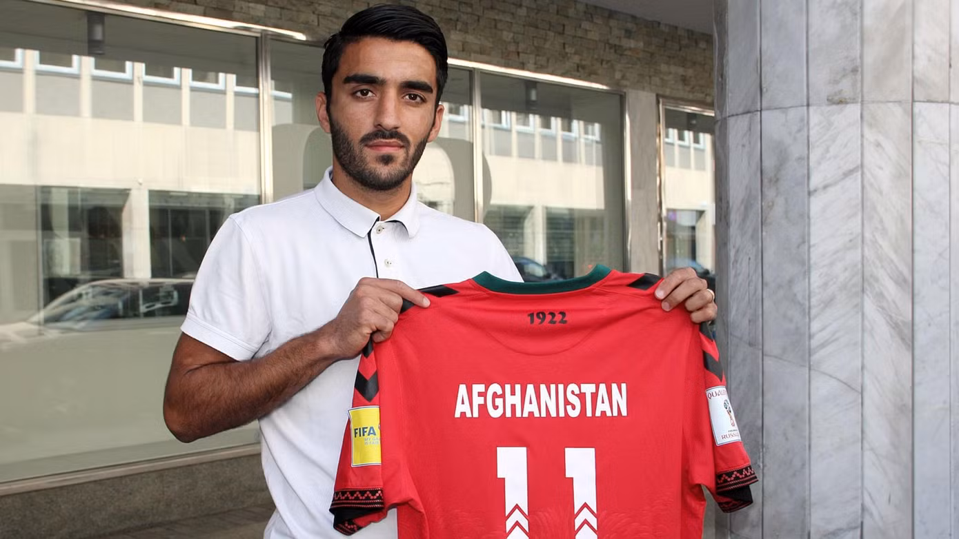 Norlla Amiri là một tiền vệ quan trọng của ĐT Afghanistan