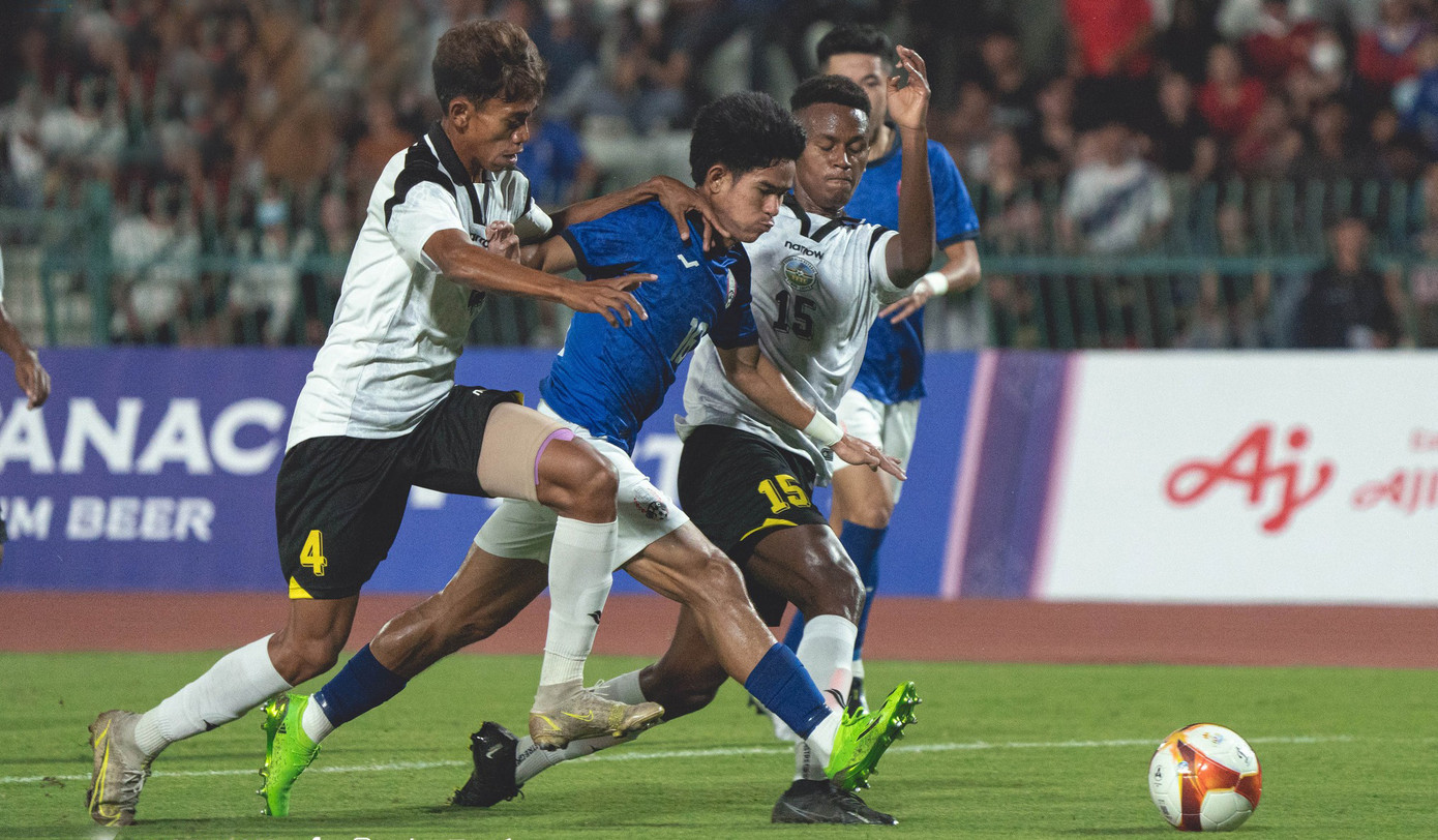 Các cầu thủ Timor Leste thừa quyết tâm nhưng thiếu hiệu quả Các cầu thủ Timor Leste thừa quyết tâm nhưng thiếu hiệu quả