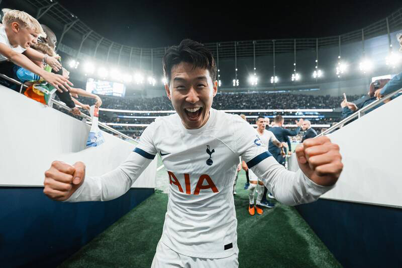 Son đã ghi 6 bàn sau 8 trận của Tottenham từ đầu mùa