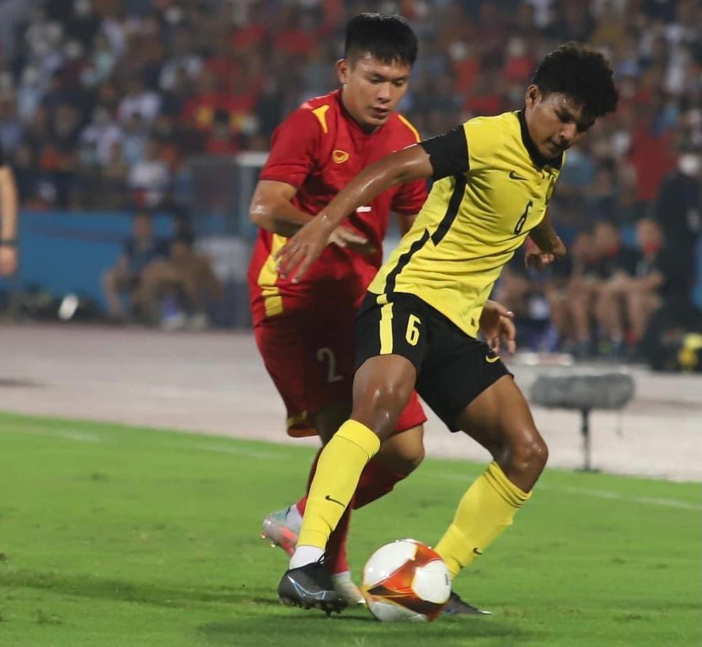 Malaysia không gây được khó khăn cho hàng thủ của Việt Nam