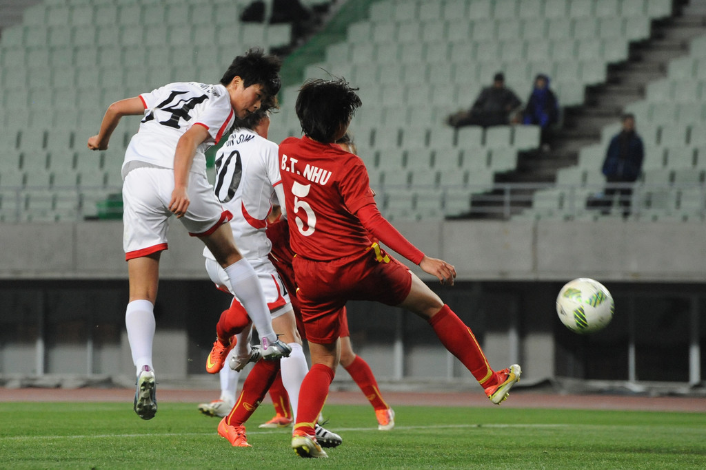 Triều Tiên từng nhiều lần thắng ĐT nữ Việt Nam