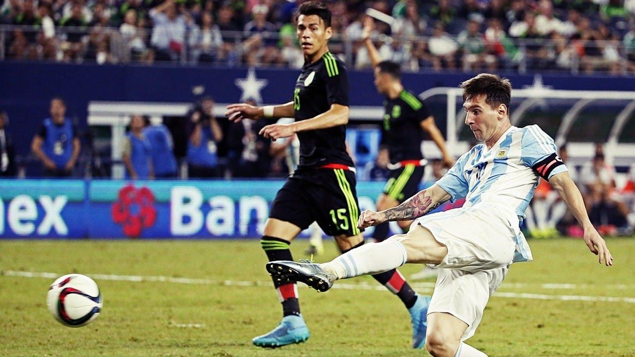 Argentina từng đánh bại Mexico tới 4-0 hồi 2019