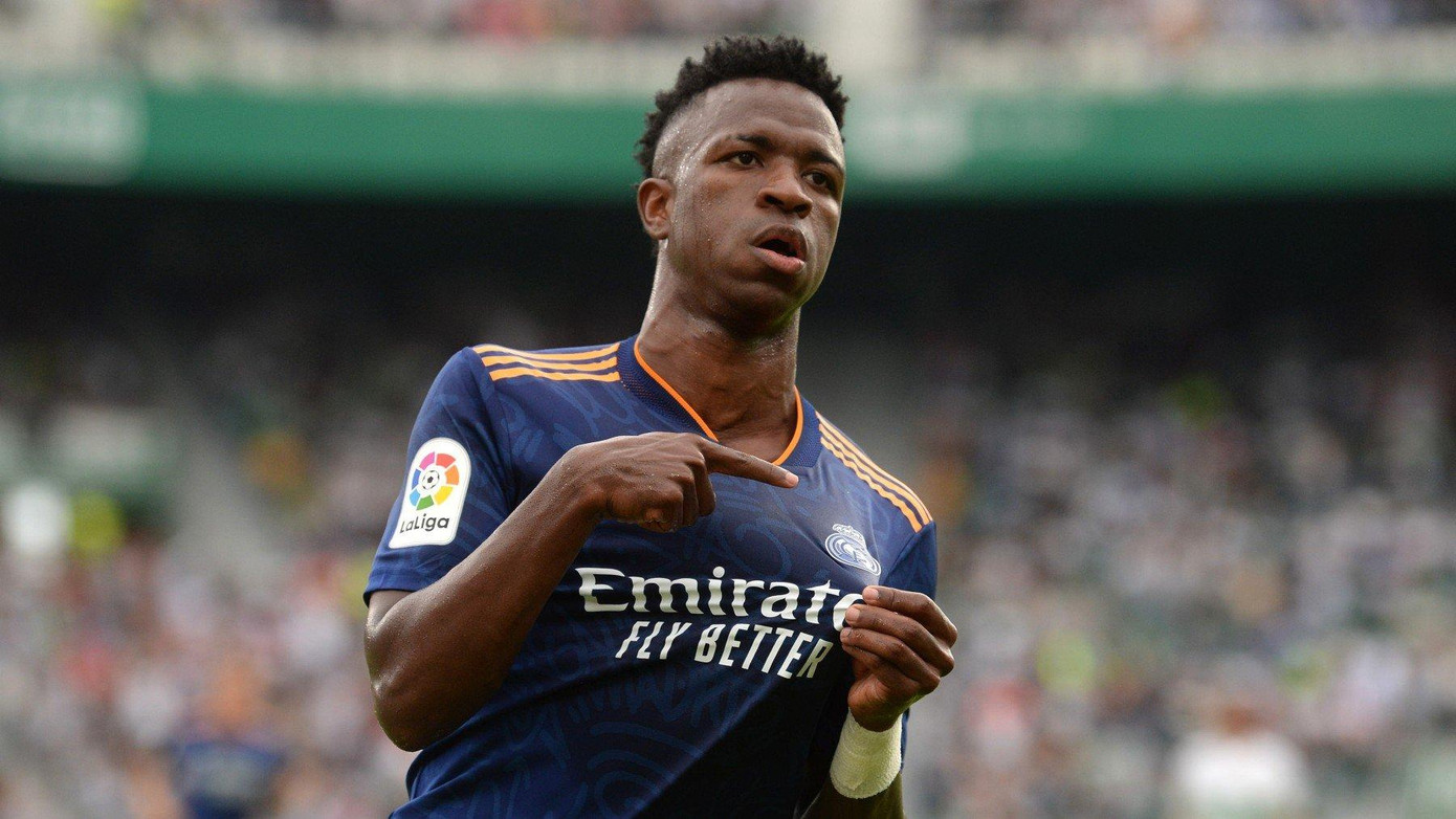 Vinicius là người nâng tỷ số lên 3-1 Vinicius là người nâng tỷ số lên 3-1