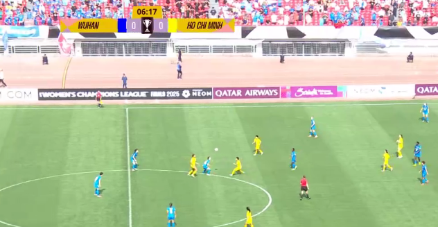 Nữ TP.HCM không thể tạo bất ngờ trước Wuhan Jianghan, lỡ cơ hội vào chung kết AFC Champions League 2024/25 ảnh 2 Nữ TP.HCM không thể tạo bất ngờ trước Wuhan Jianghan, lỡ cơ hội vào chung kết AFC Champions League 2024/25 ảnh 2