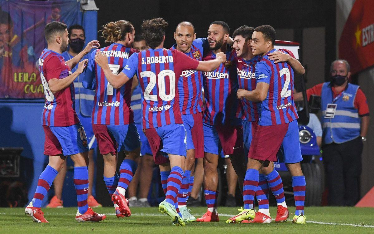 Barca dễ dàng dẫn Sociedad 2-0 sau hiệp 1