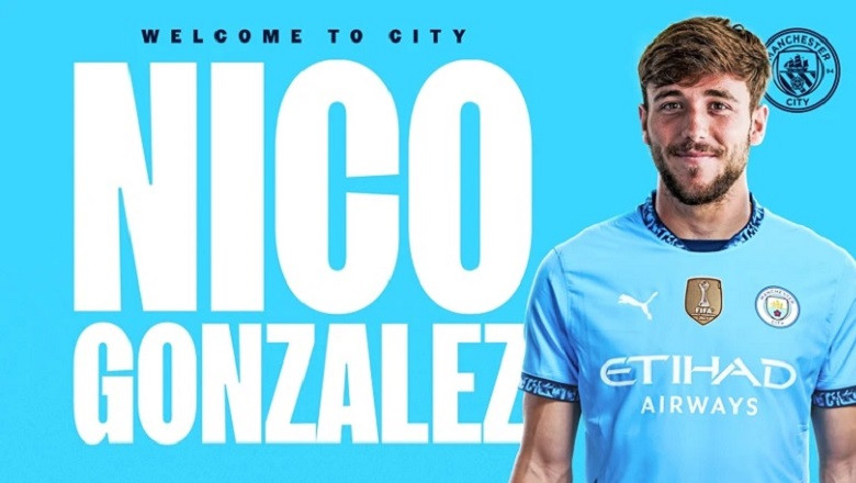 Man City ra mắt Nico Gonzalez