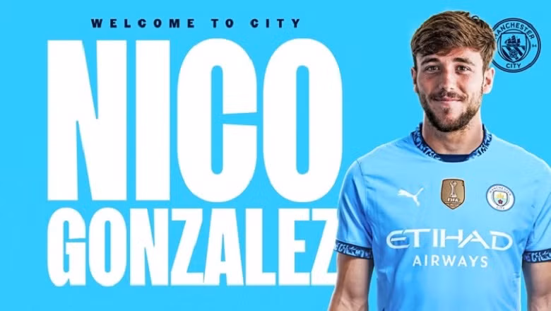 Man City ra mắt Nico Gonzalez Man City ra mắt Nico Gonzalez