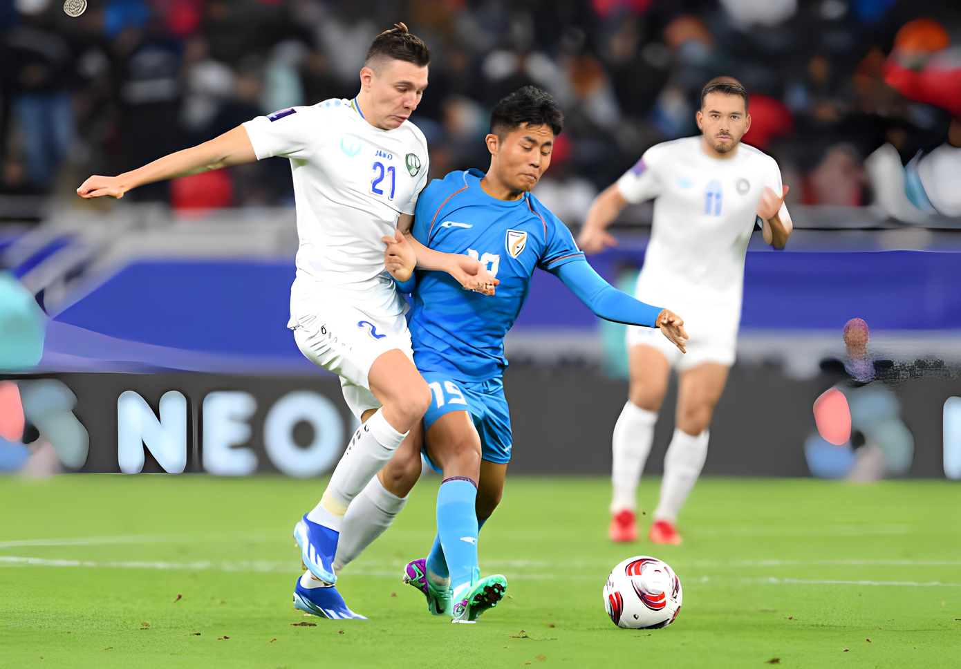 Hạ Ấn Độ 3-0, Uzbekistan mở toang cửa qua vòng bảng ảnh 16