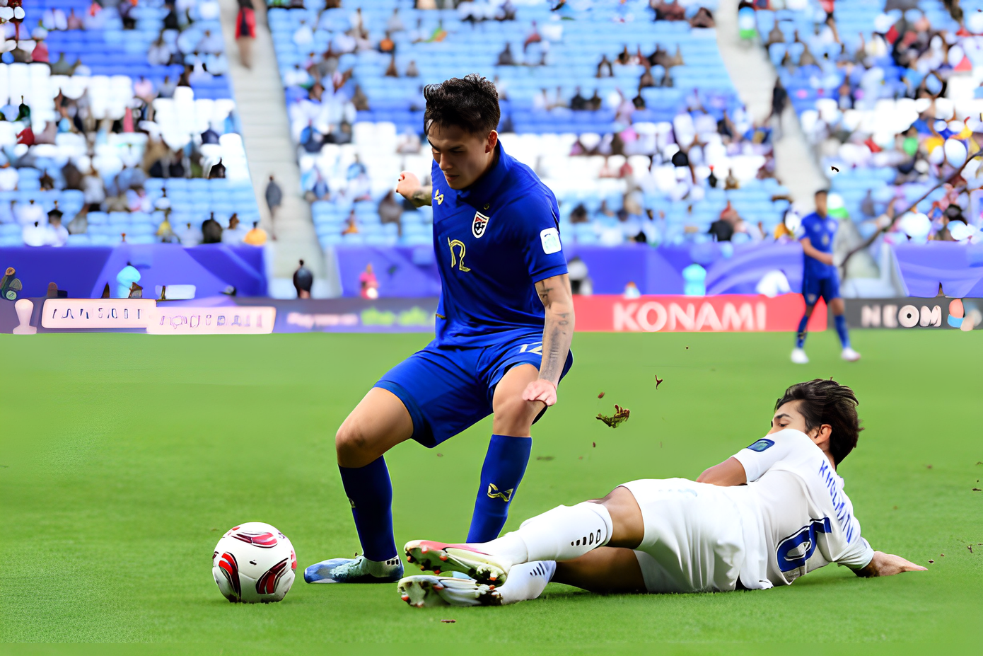 Thái Lan nằm ở bảng A với Malaysia, Singapore, Campuchia và đội thắng trận play-off