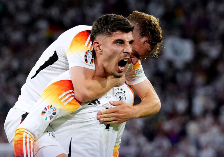 ĐT Đức vừa giành thắng lợi đậm nhất trong lịch sử tham dự EURO