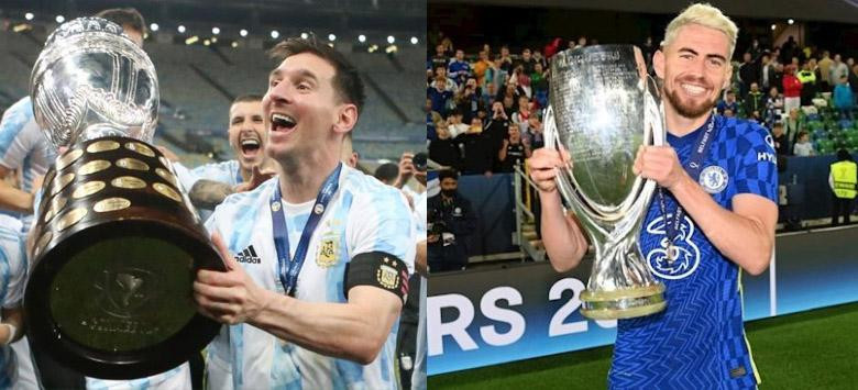Messi và Jorginho cùng vô địch ở đội tuyển Messi và Jorginho cùng vô địch ở đội tuyển
