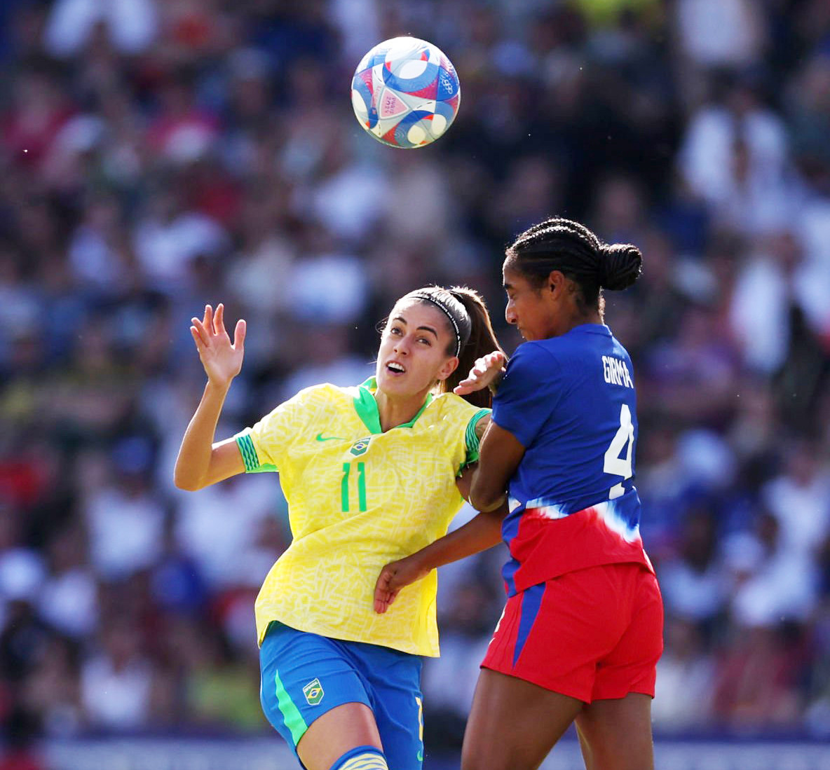 Tuyển nữ Mỹ lập kỷ lục lần thứ 5 giành HCV bóng đá nữ Olympic sau chiến thắng 1-0 trước nữ Brazil ảnh 6