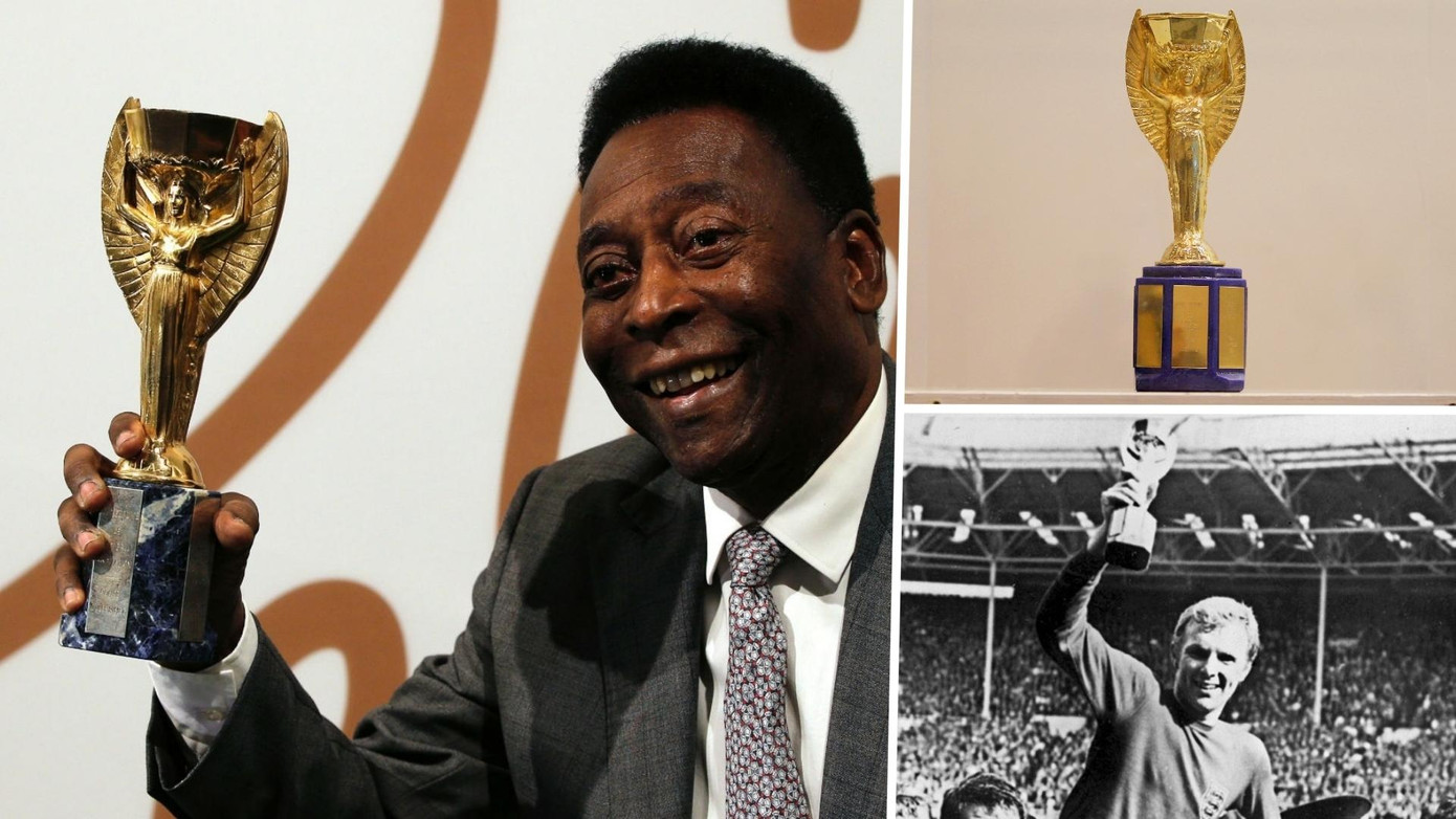 Anh và Brazil là những đội từng được giương cao chiếc cúp Jules Rimet