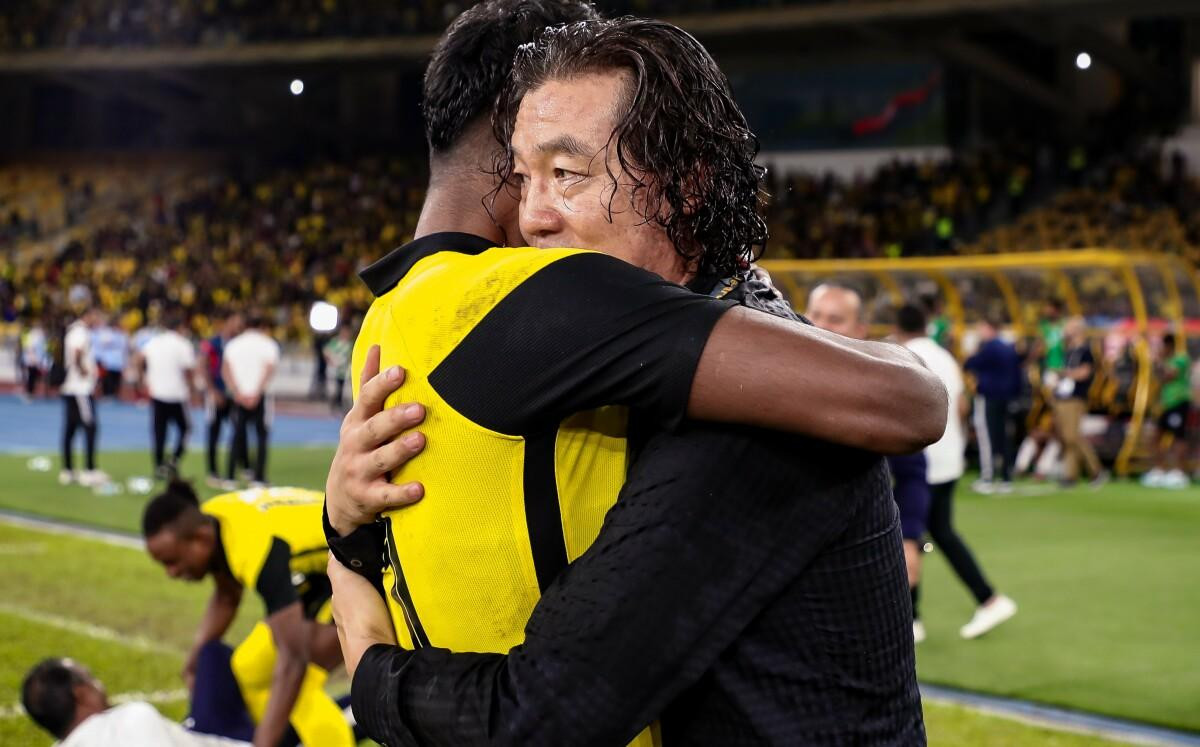 HLV Kim Pan-gon tỏ ra rất hài lòng với ĐT Malaysia