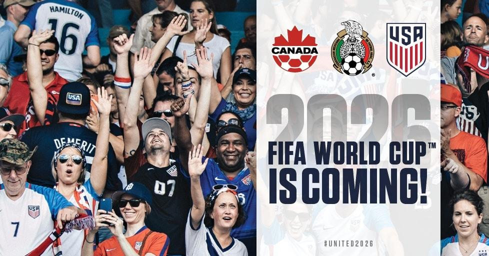World Cup 2026 sẽ diễn ra tại Canada, Mexico và Mỹ World Cup 2026 sẽ diễn ra tại Canada, Mexico và Mỹ