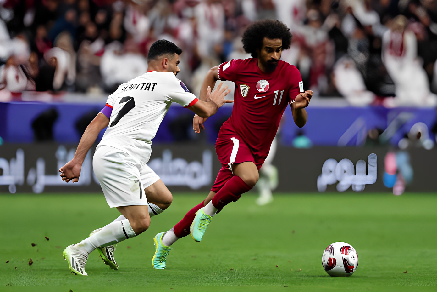 Ngược dòng kịch tính hạ Iran 3-2, Qatar vào chung kết Asian Cup 2023 ảnh 28 Ngược dòng kịch tính hạ Iran 3-2, Qatar vào chung kết Asian Cup 2023 ảnh 28