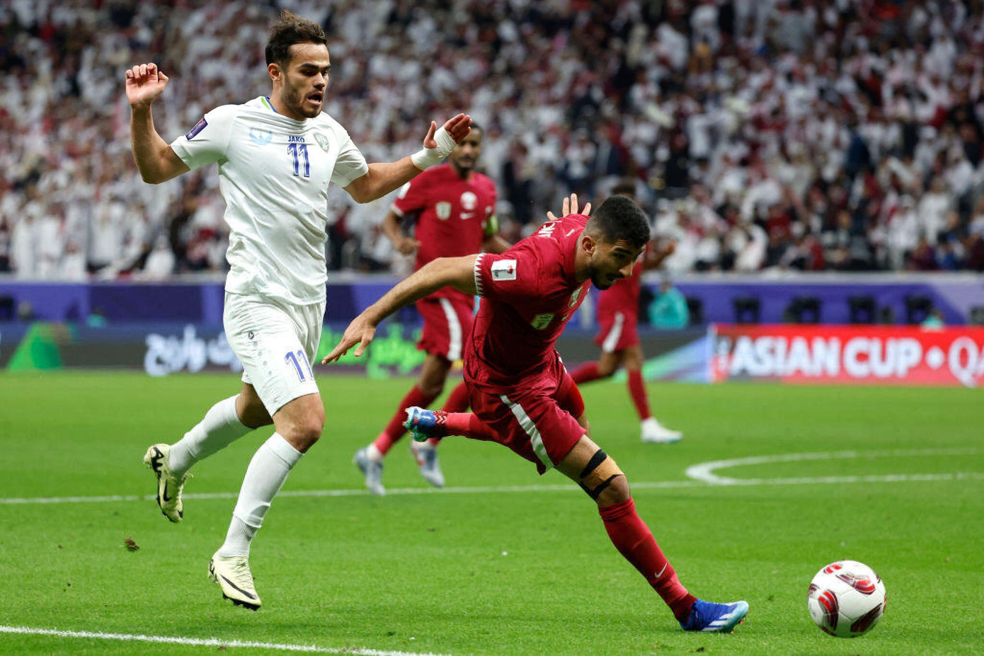 Qatar thắng Uzbekistan sau loạt luân lưu ảnh 23