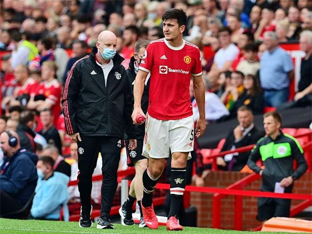 Maguire phải rời sân ở phút 67 trận gặp Aston Villa Maguire phải rời sân ở phút 67 trận gặp Aston Villa