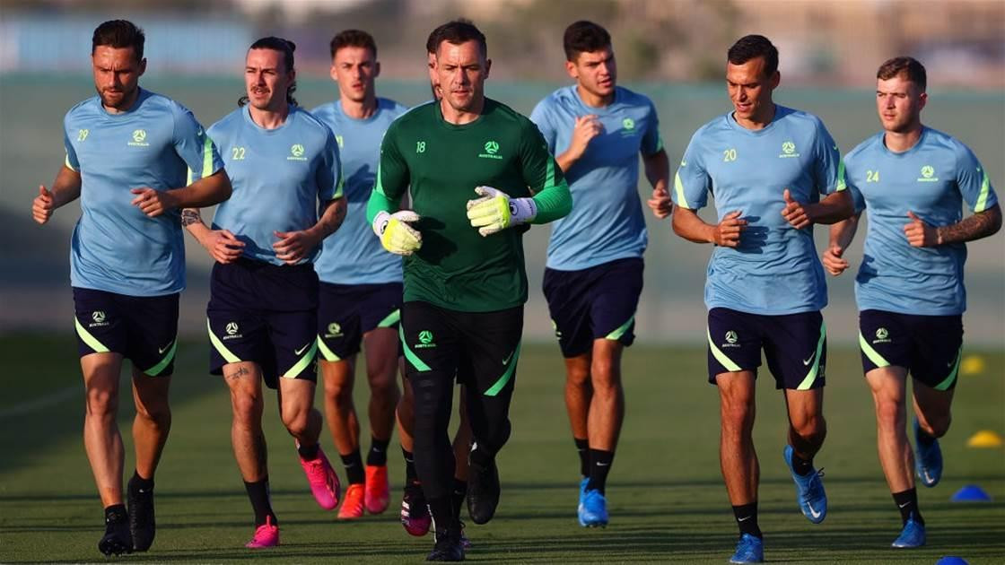 Chỉ có vài cầu thủ ra sân ở buổi tập gần nhất của ĐT Australia