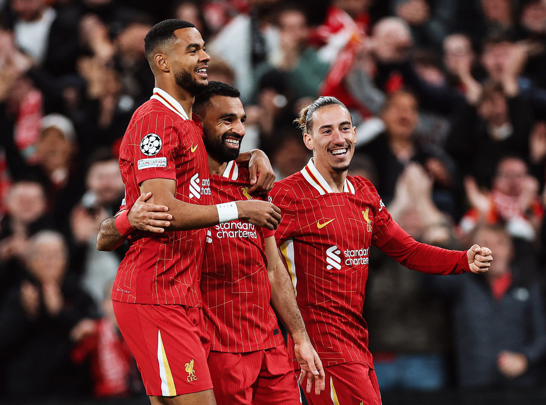 Salah ghi 1 bàn và kiến tạo 1 bàn Salah ghi 1 bàn và kiến tạo 1 bàn