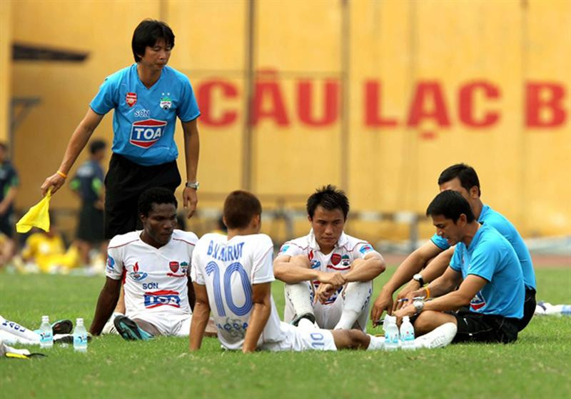 Dusit khi còn làm việc ở HAGL