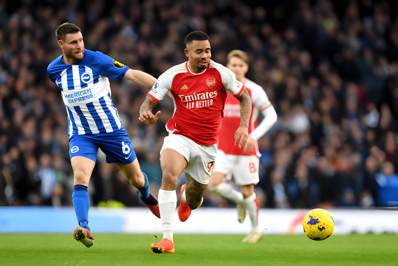 Jesus đang trải qua mùa giải đáng quên