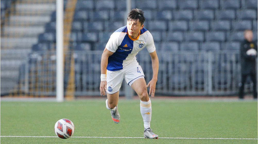 Li Lei được thi đấu rất ít tại Grasshopper