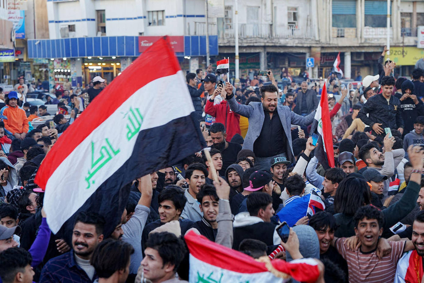 Đường phố Baghdad đông nghịt người