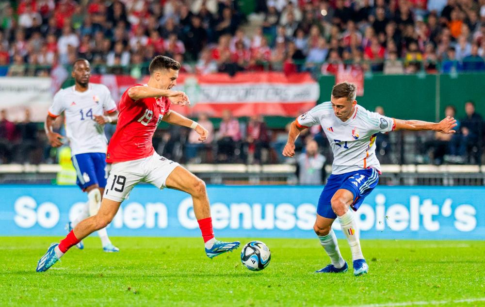 Bỉ đã giành 3 điểm trên sân của Áo Bỉ đã giành 3 điểm trên sân của Áo