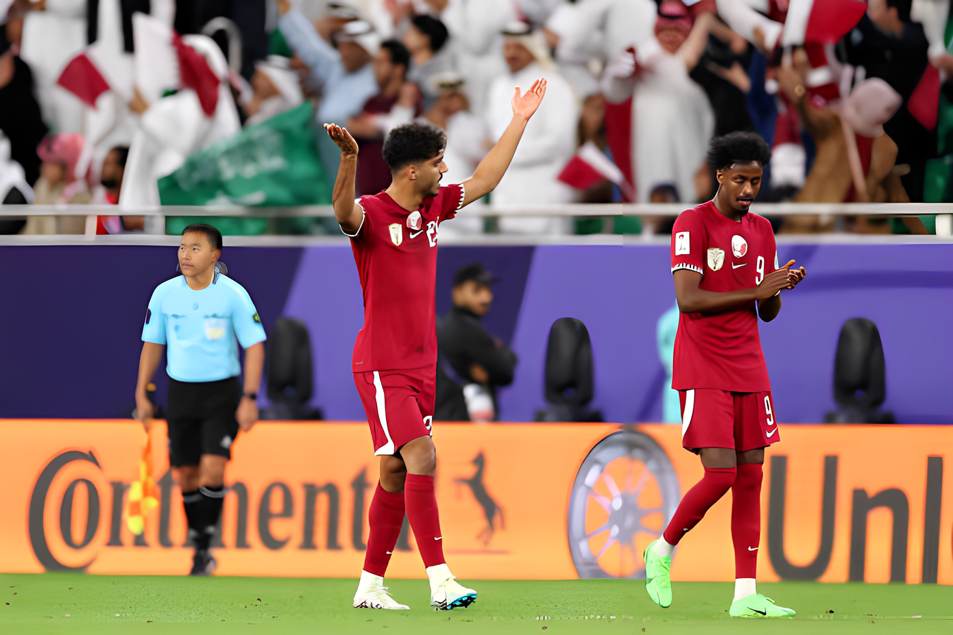 Ngược dòng kịch tính hạ Iran 3-2, Qatar vào chung kết Asian Cup 2023 ảnh 14 Ngược dòng kịch tính hạ Iran 3-2, Qatar vào chung kết Asian Cup 2023 ảnh 14