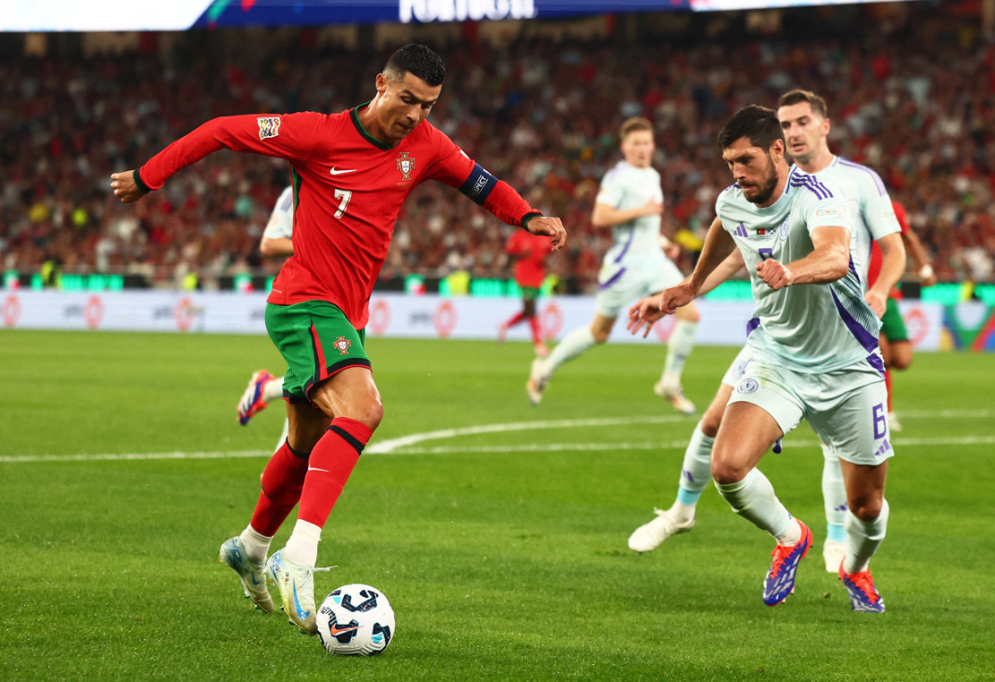 Ronaldo vào sân từ phút 46 và nhanh chóng tạo ra khác biệt Ronaldo vào sân từ phút 46 và nhanh chóng tạo ra khác biệt