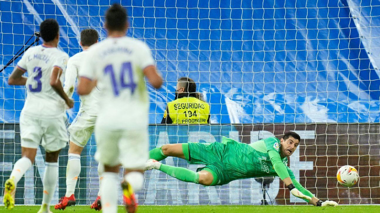 Courtois đã trải qua một năm thi đấu không thành công