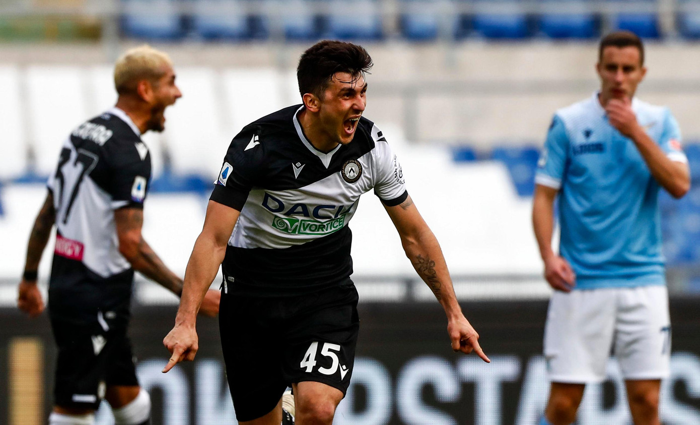 Forestieri từng nhiều năm khoác áo Udinese