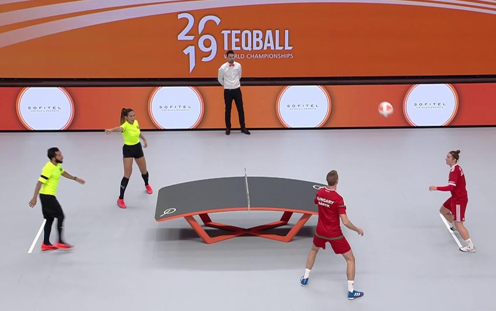 Ngoài việc hạn chế các VĐV đoàn khác dự môn võ, Campuchia còn đưa vào các môn lạ như teqball Ngoài việc hạn chế các VĐV đoàn khác dự môn võ, Campuchia còn đưa vào các môn lạ như teqball