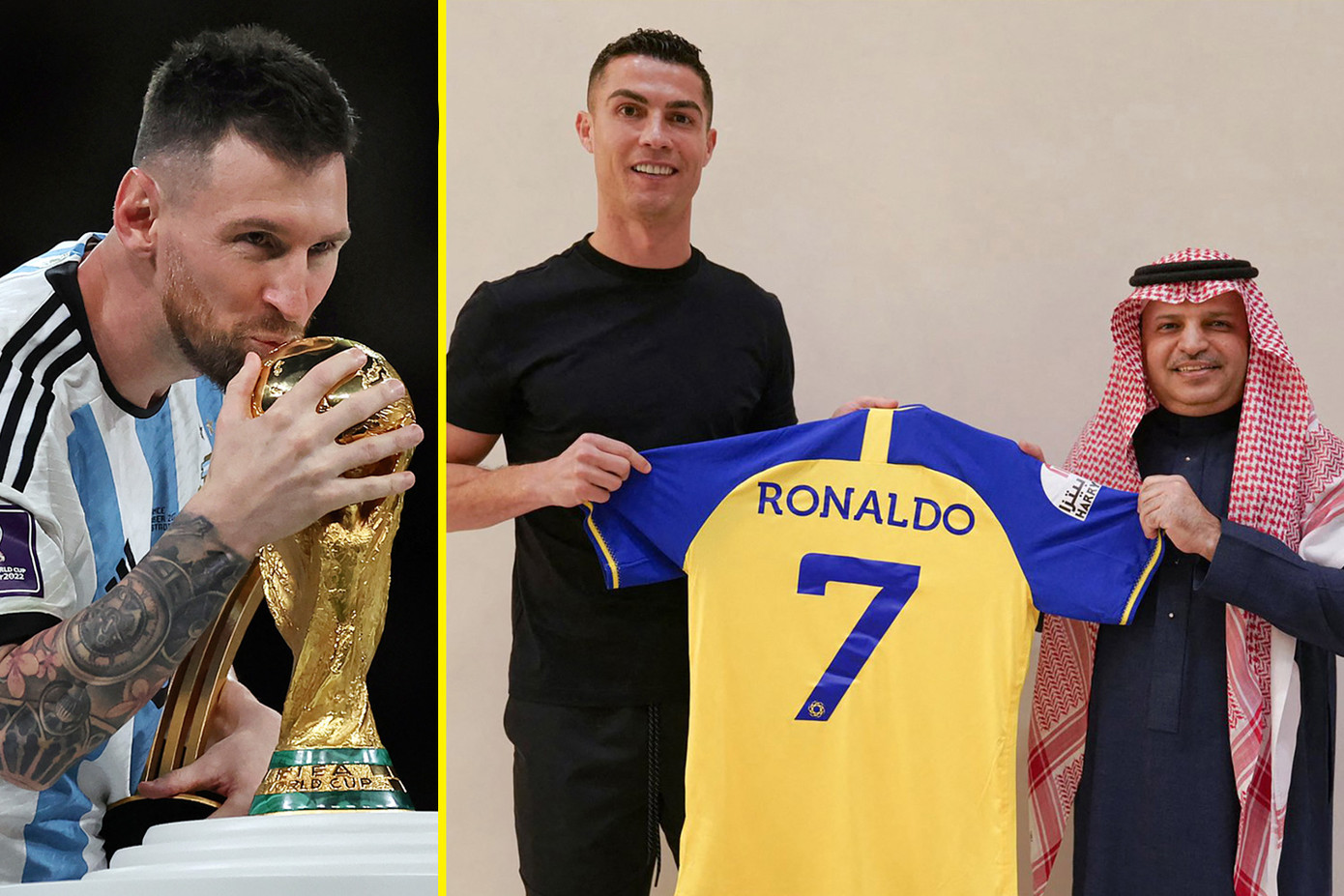 Messi chưa trở lại sau World Cup, trong khi Ronaldo đã chốt xong tương lai