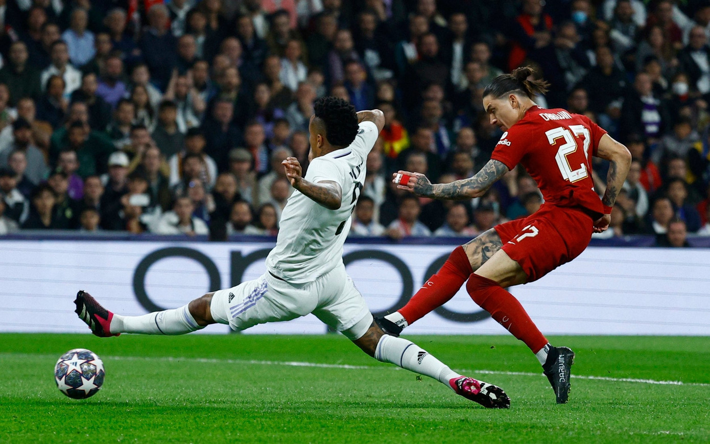 Hai tình huống dứt điểm không thành của Nunez là những gì Liverpool làm được tại Bernabeu Hai tình huống dứt điểm không thành của Nunez là những gì Liverpool làm được tại Bernabeu