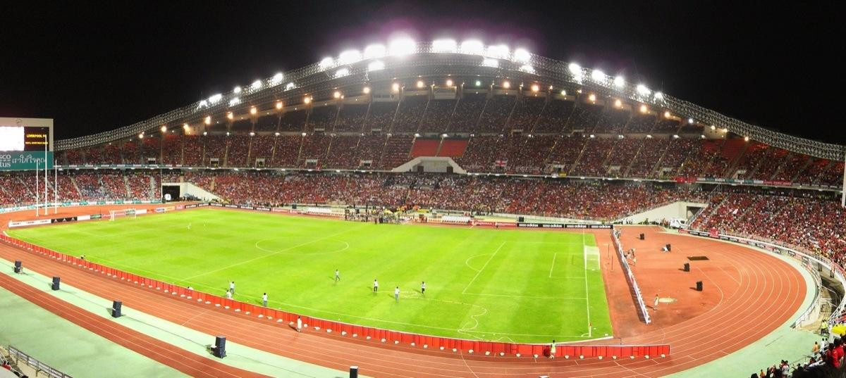 Rajamangala, sân bóng lớn nhất Thái Lan Rajamangala, sân bóng lớn nhất Thái Lan