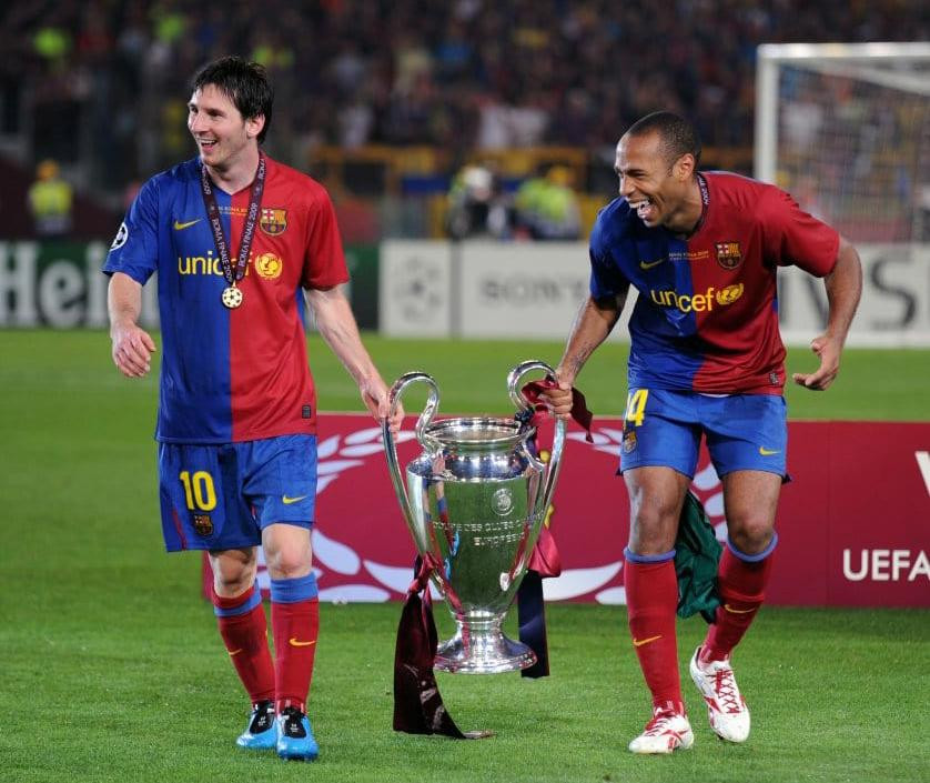 Messi từng rất ăn ý với Henry tại Barca