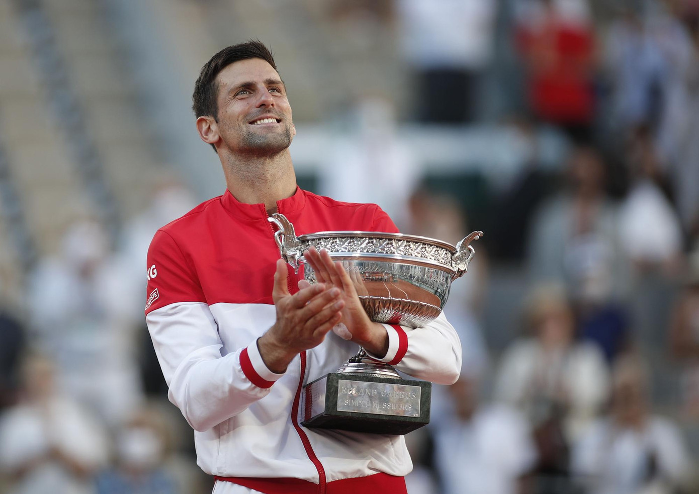 Djokovic đang là ĐKVĐ của Roland Garros Djokovic đang là ĐKVĐ của Roland Garros