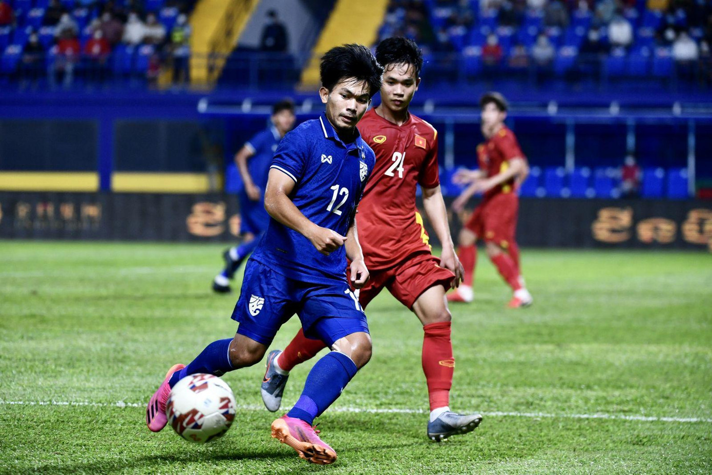 Tại vòng bảng, U23 Thái Lan đã thua 0-1